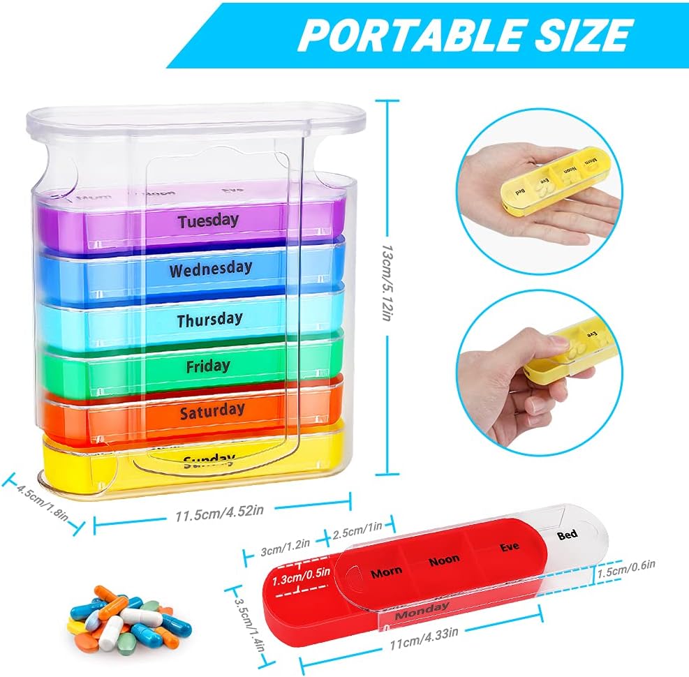Weekly Pills Organizer