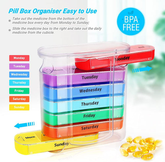 Weekly Pills Organizer