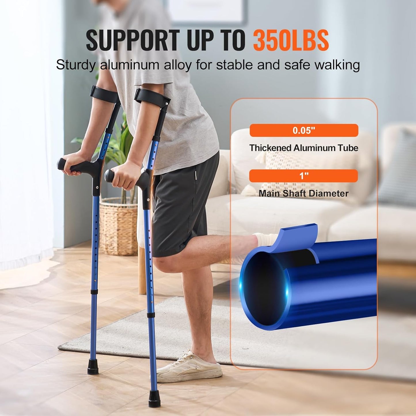 Forearm Crutches for Adults
